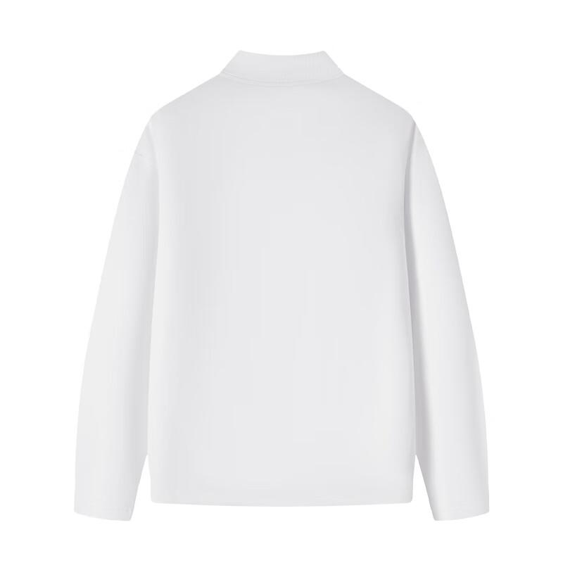 NVG YOUNG Men's Loose Fit Mock Neck Cotton Sweatshirt