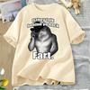 If They Talk Behind Yo Back Fart Tshirts Women Unisex Silly Animal Unisextal Health T Shirt Cotton Funny Graphic Printed Tshirt Tops