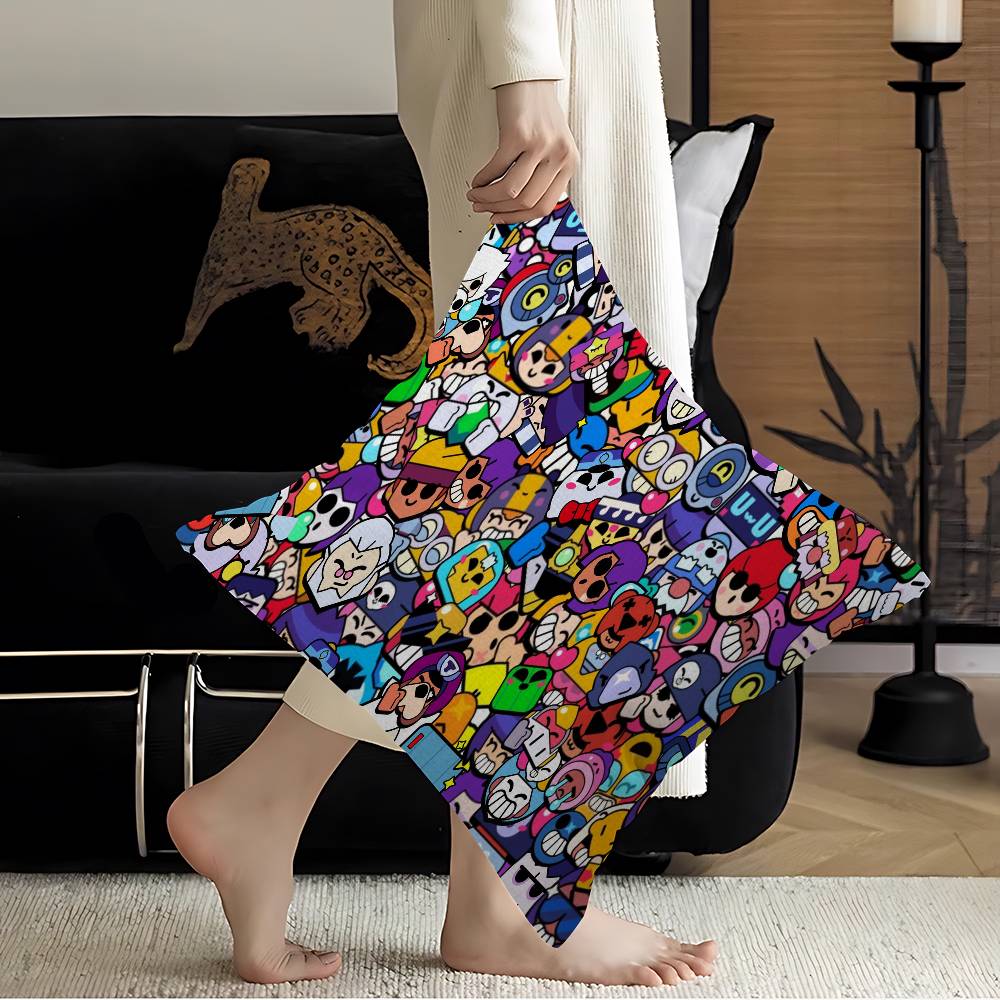Strategy Game B-BRAWL STARS Cushion Cover Polyester Sofa Cushions Decorative Throw Pillows Home Decoration Pillowcover