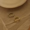 New Arrivals Open Run Women Mini Earrings Silver Pearl Gold