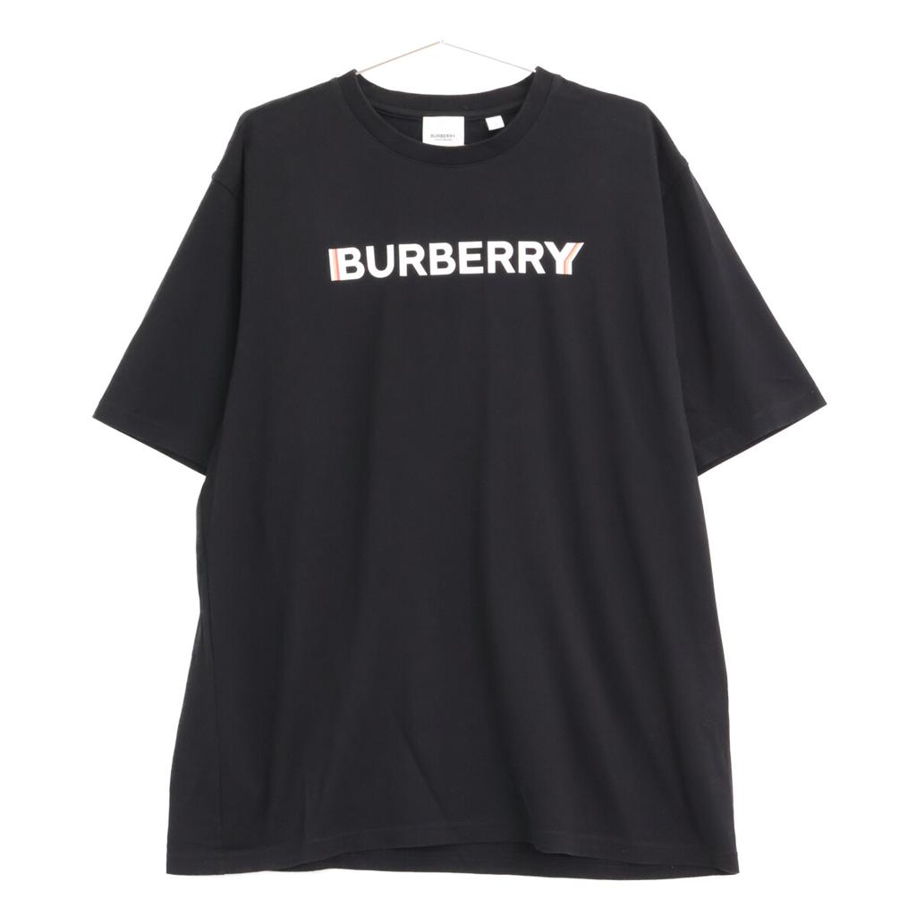 BURBERRY Black 8053010 Cotton T-shirt tops L blackUsed