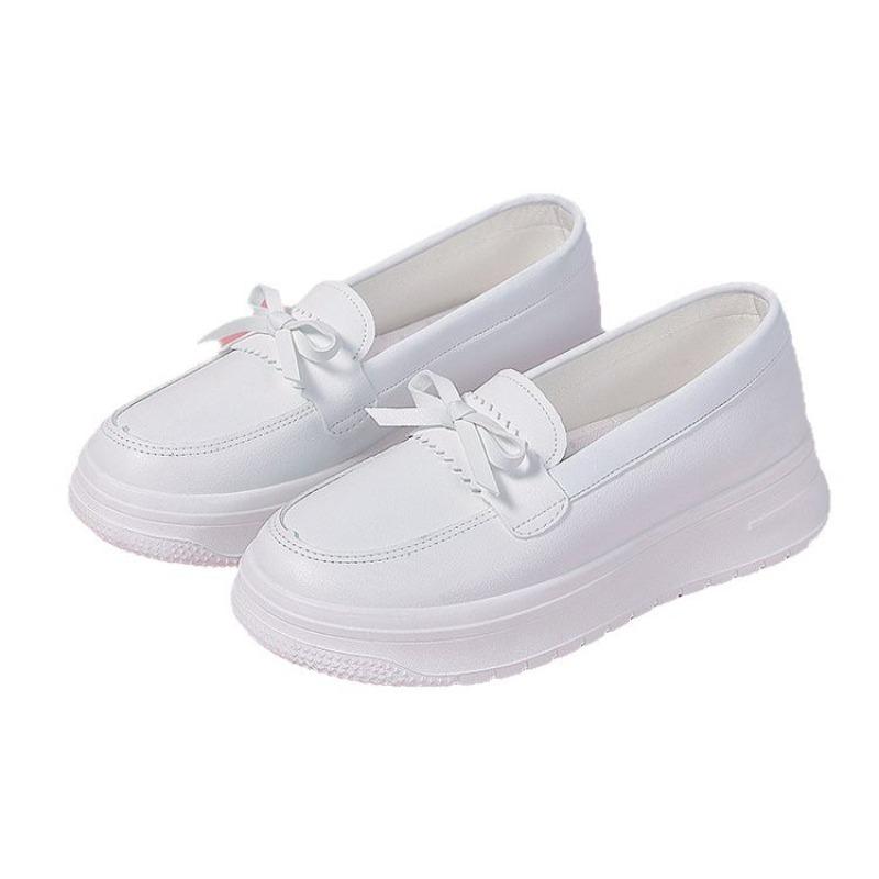 White Nurse Shoes Women's Soft-soled Breathable Not Tired Feet Non-slip Deodorant Comfortable Autumn Thick-soled Versatile Medical Work Shoes