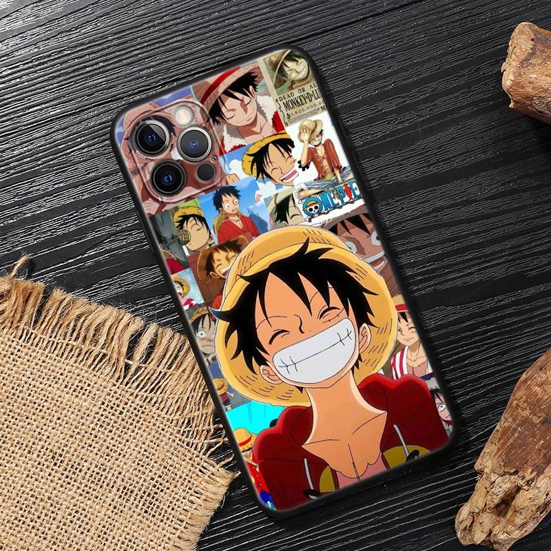 Monkey D Luffy One Pieces Anime For iphone 17 Case For iPhone 16 15 11 12 13 Mini 17 Pro Max 16 Plus 17E 16E Air Case Soft Cover