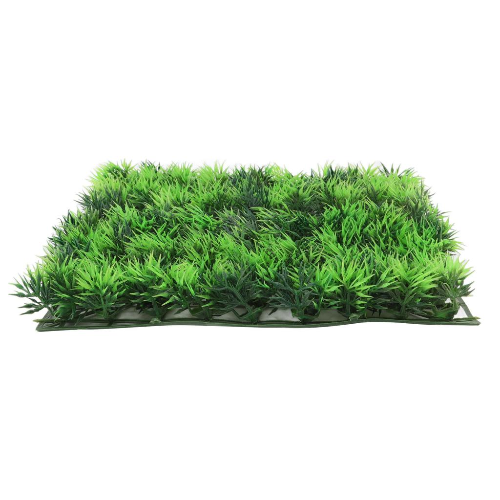 Aquarium Grass Mat Artificial Plastic Green Lawn Decoration for Fish Tank Turtle Tank Shopping Mall