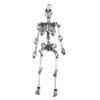 Halloween Costume Party Retro Skeleton Pendant DIY Alloy Necklace Hang Tags
