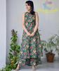 Women Party Wear Pure Cotton Kurta Pant Set Indian Pakistani Designer Top Tunic Kurti Dress