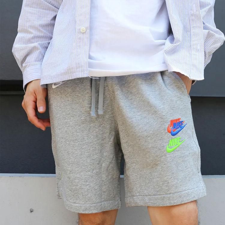 Nike Colorblock Triple Hook Sports Casual Shorts Men Bottoms Gray DD4683-063