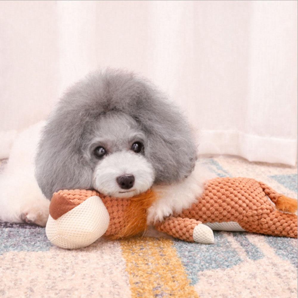 Squeaker Sounder Dog Sleeping Toys Teeth Cleaning Tool Pet Toy Chew Toy Stuffed Plush Pet Product