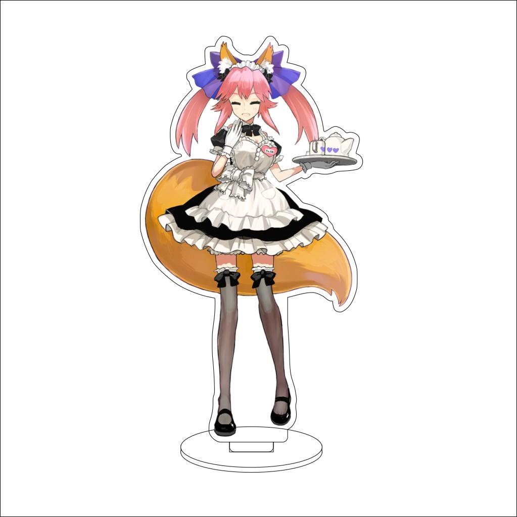 16CM Anime Fate Stay Night Cosplay Acrylic Stand Ornaments Shinji Matou/Archer/Matou Sakura Figure Stand Halloween Gifts