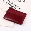Men Mini Pocket Storage Bag Money Bag Cowhide Coin Purse Clutch Bag Wallet Zero Purse
