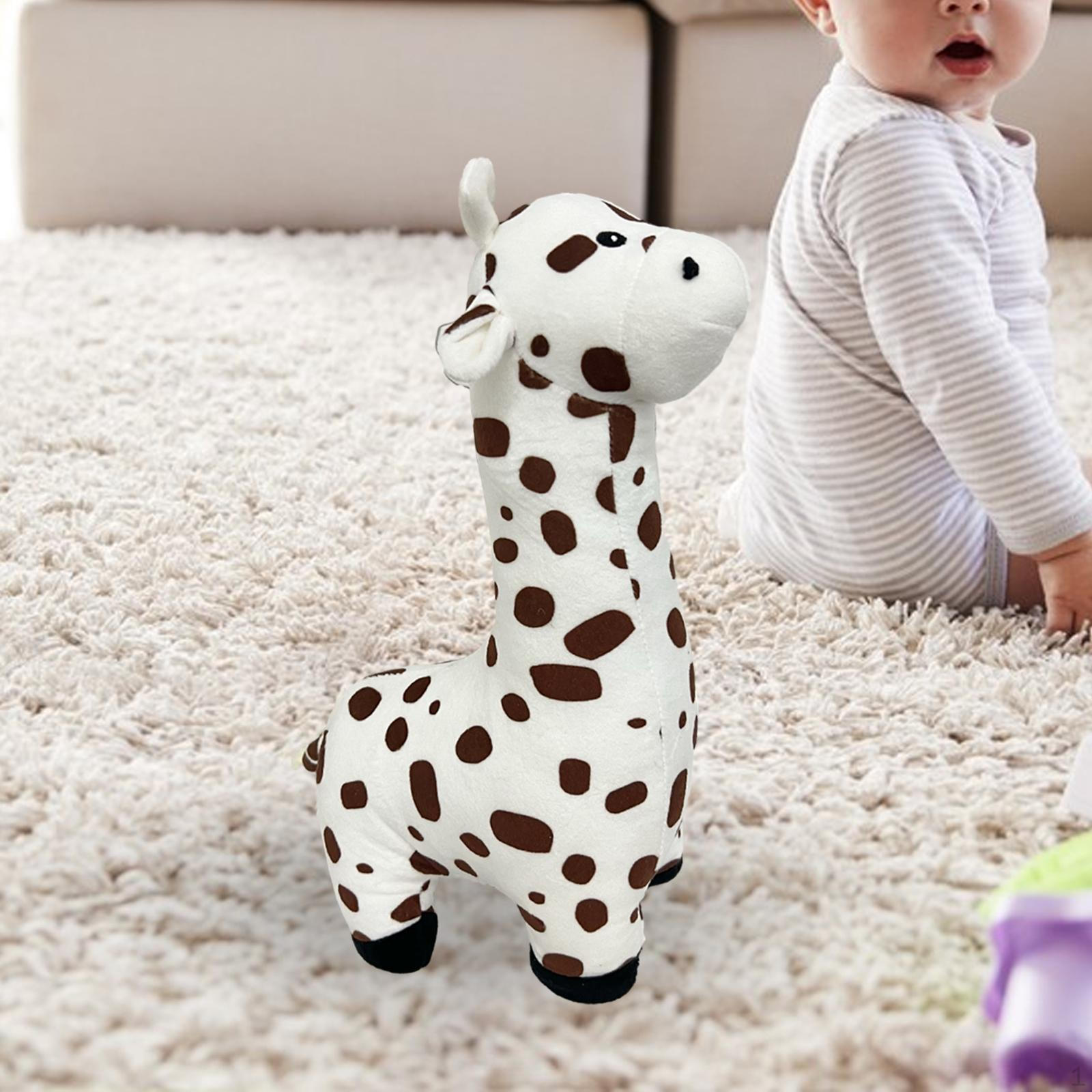 Giraffe Plush Toy Stuffed Animal Lifelike Interactive Toy, Standing Cute