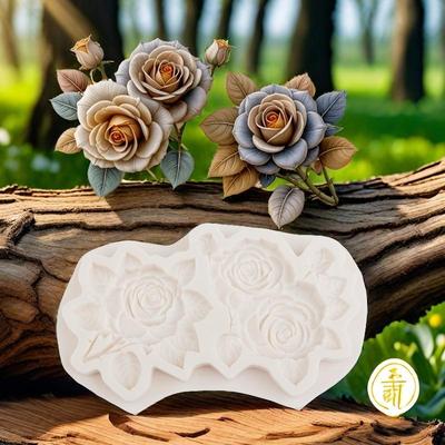 Flowers Leaves Silicone Sugarcraft Mold Chocolate Cupcake Baking Mould Fondant Cake Decorating Tools