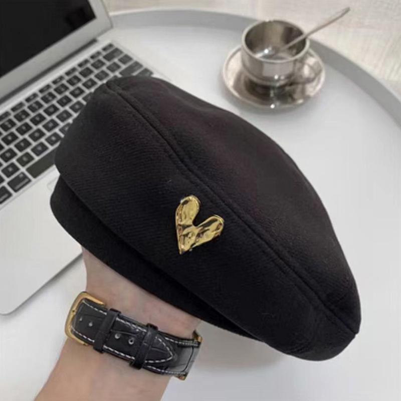 Baumwolle Frauen Baskenmützen Winter Hüte Herbst Winter Straße Achteckige Baskenmütze