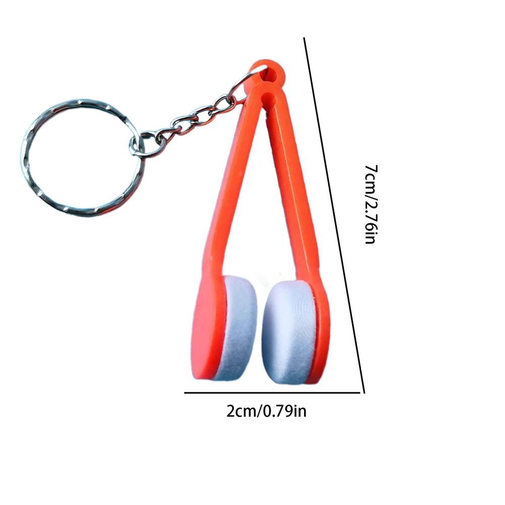 6pcs Portable Multifunctional Glasses Cleaning Rub with keychain Removes stains and fingerprints No-Scratch Wiping Tools