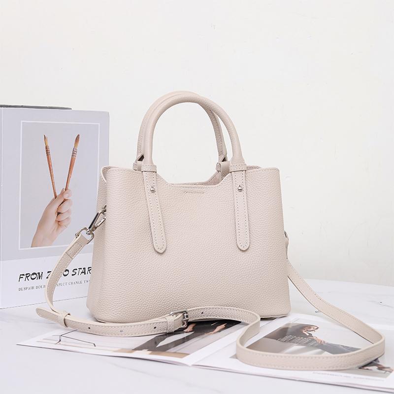 Women's Fashi Luxury Designer Handbags Female Cow Genuine Leather Shoulder Bag Ladies Retro Cowhide Tote Crossbody Bags Girls