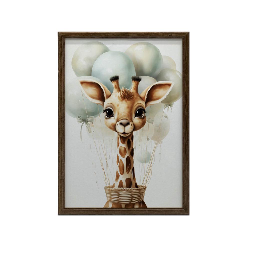 Fleeting Dreams of a Giraffe Fleeting Dreams of a Giraffe, 70X100 Cm, Unframed, Matte Paper 230 Gsm