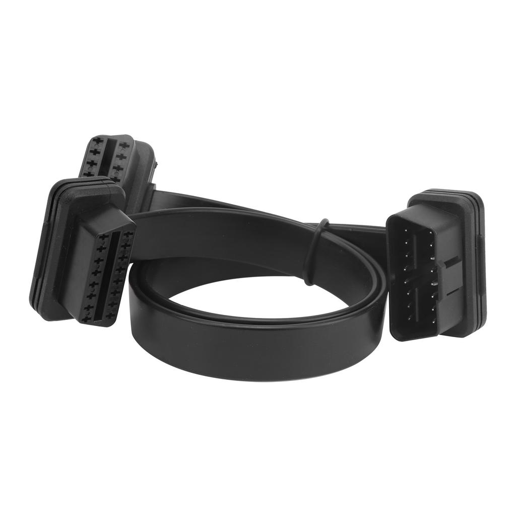 Rozdzielacz kabla przedłużającego OBD 1 do 2 Złącze 16-stykowe 0.98ft Profesjonalne narzędzie diagnostyczne do samochodów