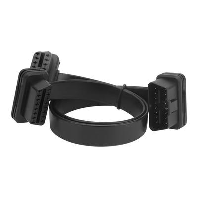 1 To 2 OBD Extension Cable Splitter 16Pin Connector 0.98ft Professional Car Diagnostic Tool