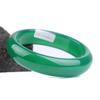 Natural Green Chalcedony Bracelet Fashionable Charm Emerald Bangle Women's Gift