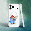 Cute P-Paddington Bear Phone Case For iPhone 17,16,15,14,13,12,X,XS,Pro,Max,Plus,E,Air,Mini with Magsafe Magnetic Slim Frosted