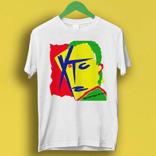 

XTC Drums and Wires New Wave Rock Music Retro Cool Top Tee T Shirt P3210 4XL