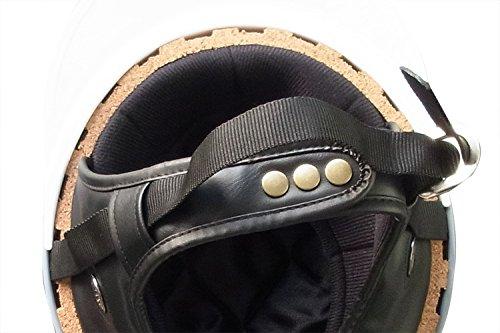 NBS Bike Parts Center Half Helmet, Cork, Three Buttons, Pink Glitter, One Size Fits Most (Head Circumference 57cm-60cm) 701004