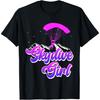 Skydive Girl Skydiving Girls Extreme Sport Parachute T-Shirt