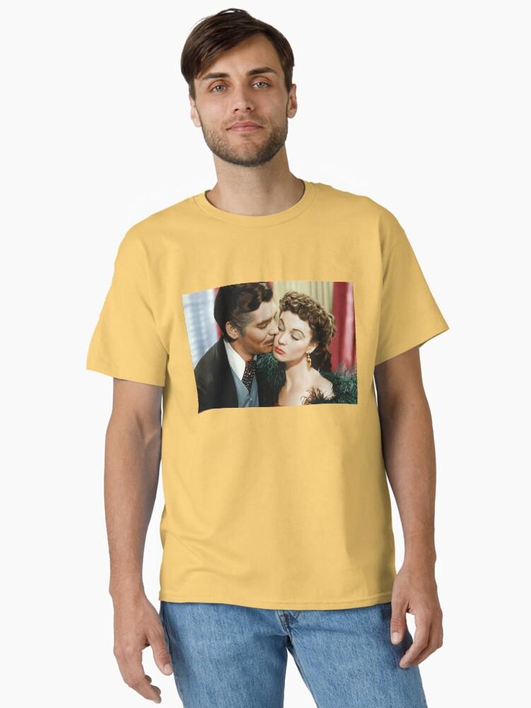 Gone with the Wind Lover Gifts Gone With The Wind Clark Gable Halloween Classic T-Shirt