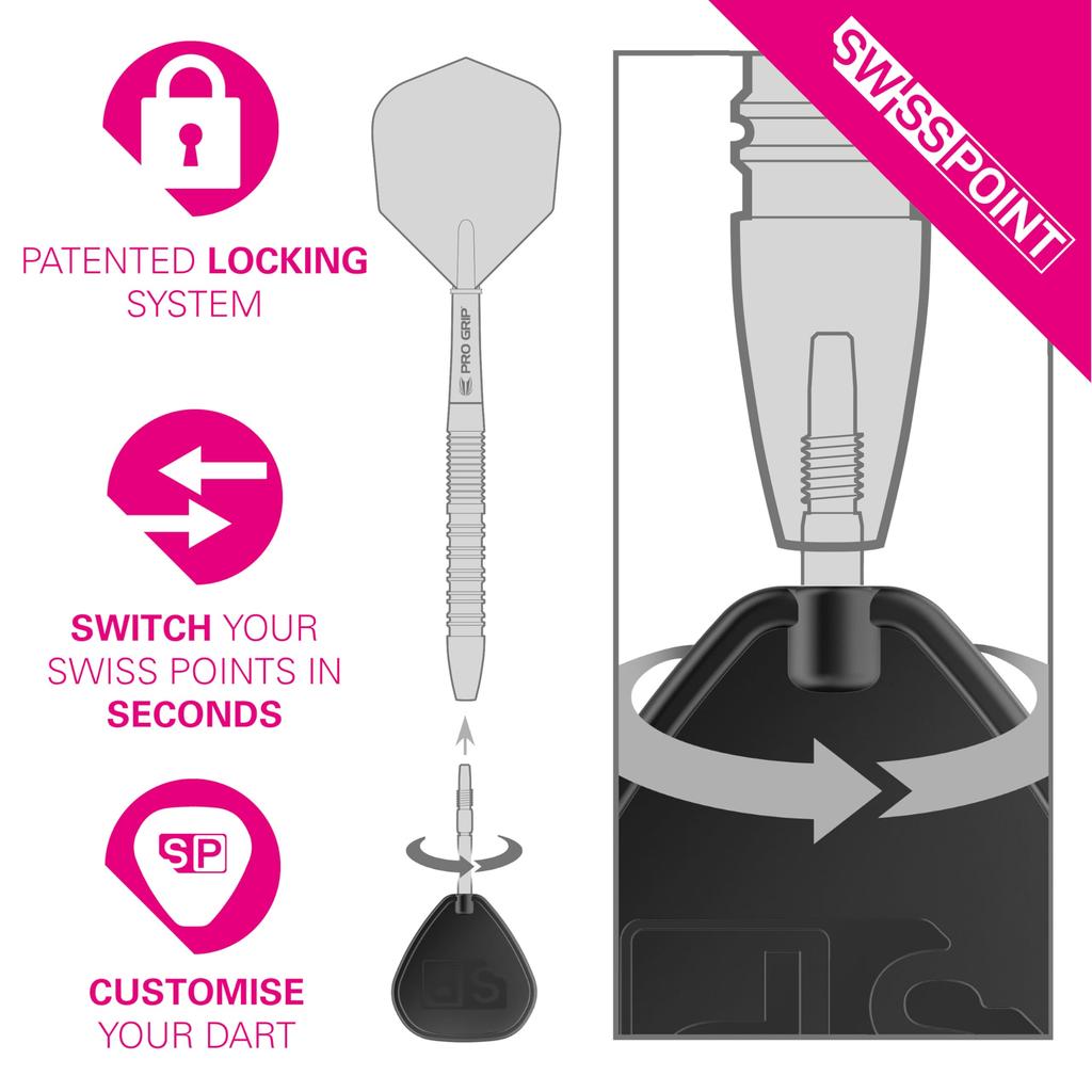 Target Swiss Point Gold 35mm 340045 D's