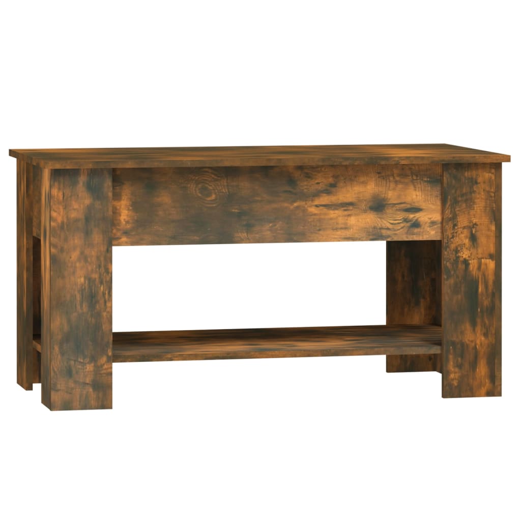  Coffee Table, Smoked Oak, 101x49x52 Cm