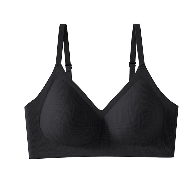 

Women’s Lightweight Seamless Wireless Bra – Thin, Breathable, Anti-Sagging, Comfortable Underwear for Small Chests L