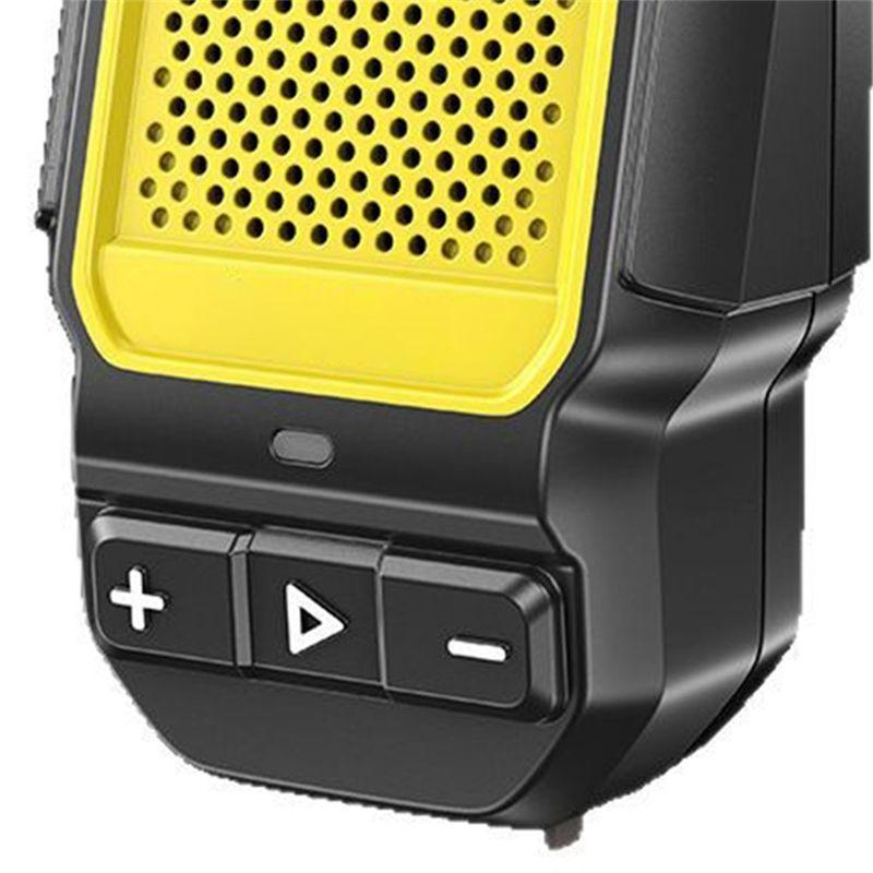 ABUO-Outdoor Sports Wireless Bluetooth Small Speaker Back Clip Portable Wear Small Speaker Waterproof Mini Speaker