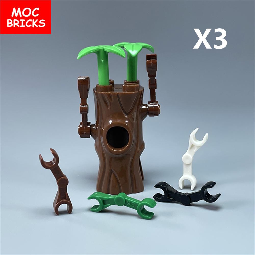 MY OWN CREATION Blocks Figure Mechanical Arm Headgear Tree Trunk Fitting 30377 35827 Accessory Assembled Building Blocks Playthings