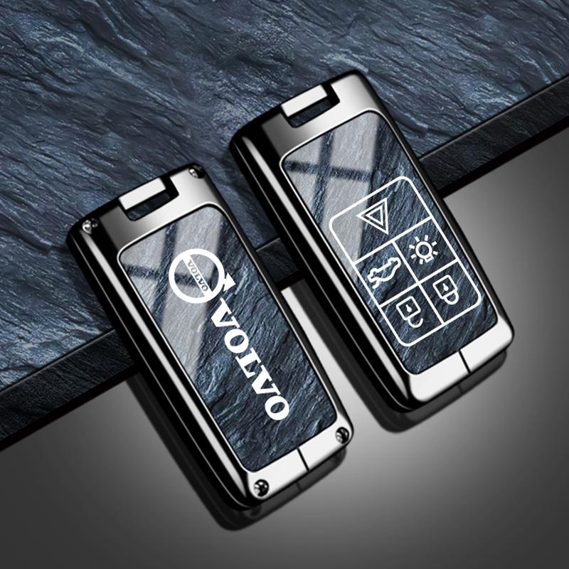 Auto Smart Fernbedienung Schlüsselhülle Abdeckung Schale Halter Schlüsselanhänger Für Volvo S60 S80 V60 XC60 XC70 S60L S80L V40 XC90 Schutz Zubehör