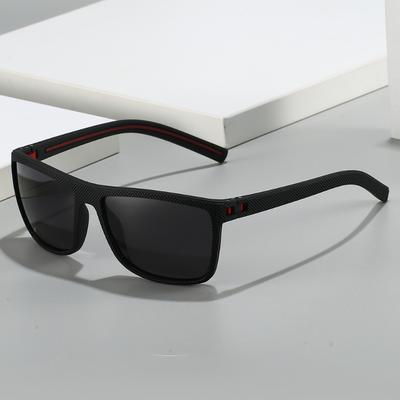 Occhiali da Sole Sportivi Quadrati alla Moda Ciclismo Occhiali da Sole Polarizzati a Scacchi Vintage per Uomo Donna Pesca Guida Occhiali da Sole UV400