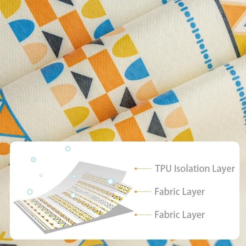 Bohemian Tassels Tablecloth Waterproof And Oil-Resistant Table Cloth Washable Tablecloth Tea Table Dining Table Decoration