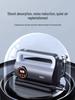 Deli 12V Portable Car Air Pump with Tire Pressure Gauge
