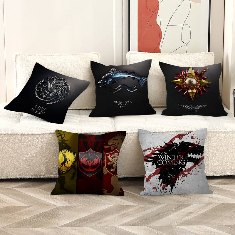 Film GGame Of TThrones Pillow Anime Pillow Sofa Bed Head Pillow Cover Cushion Cover x Cm Fashion