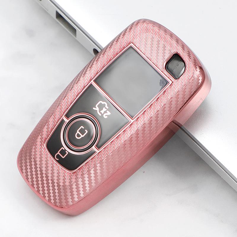 

Carbon Fiber Pattern Key Cover for Ford Edge, Mondeo, Mustang Keys