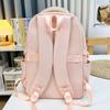 High Value College Style Fresh and Sweet Contrasting Color Splicing Backpack Junior High School Student Backpack