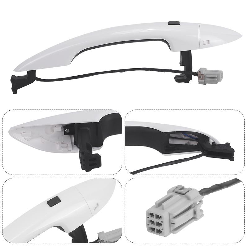 Front Left Driver Side Outside Door Handle For Hyundai Elantra 2021 2022 2023 Exterior Door Handle Car Accessories 82651-AA200