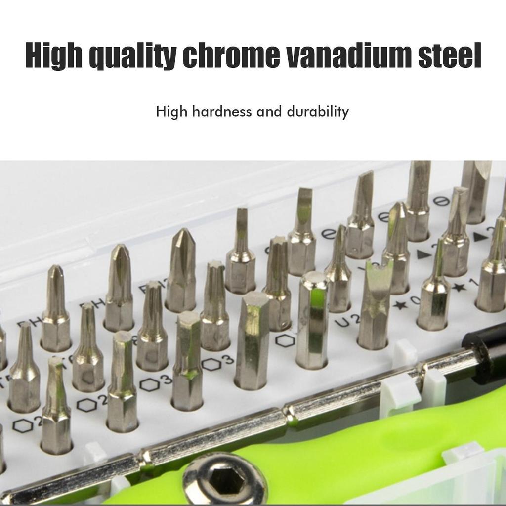 32 in 1 Kleiner Schraubendrehersatz Elektronik Reparaturwerkzeugsatz Mini Magnetischer Schraubendrehersatz für Telefon