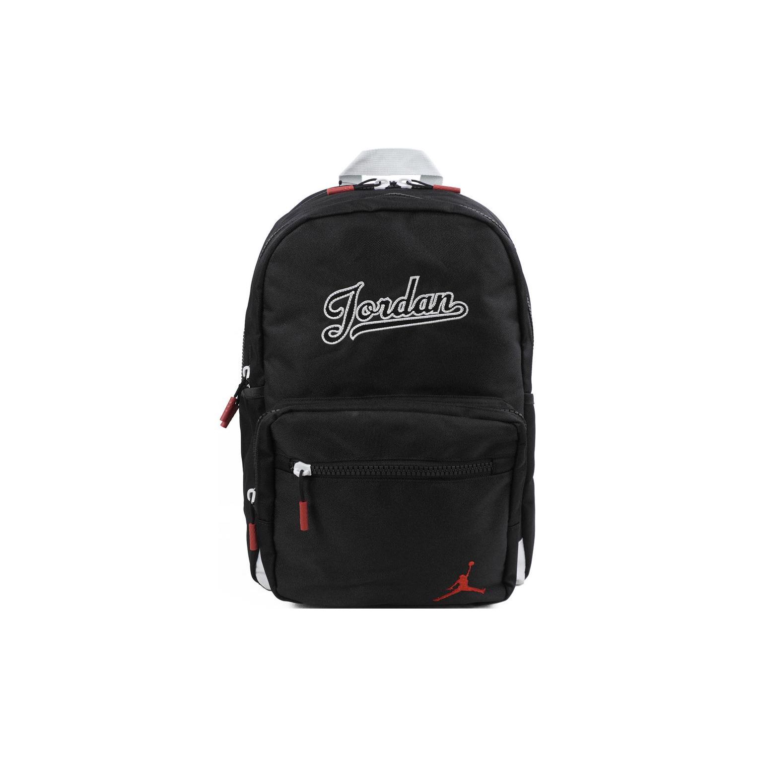 Jordan MVP Classic Large Capacity Zipper Backpack Unisex Backpacks Black HF1792-010 Black