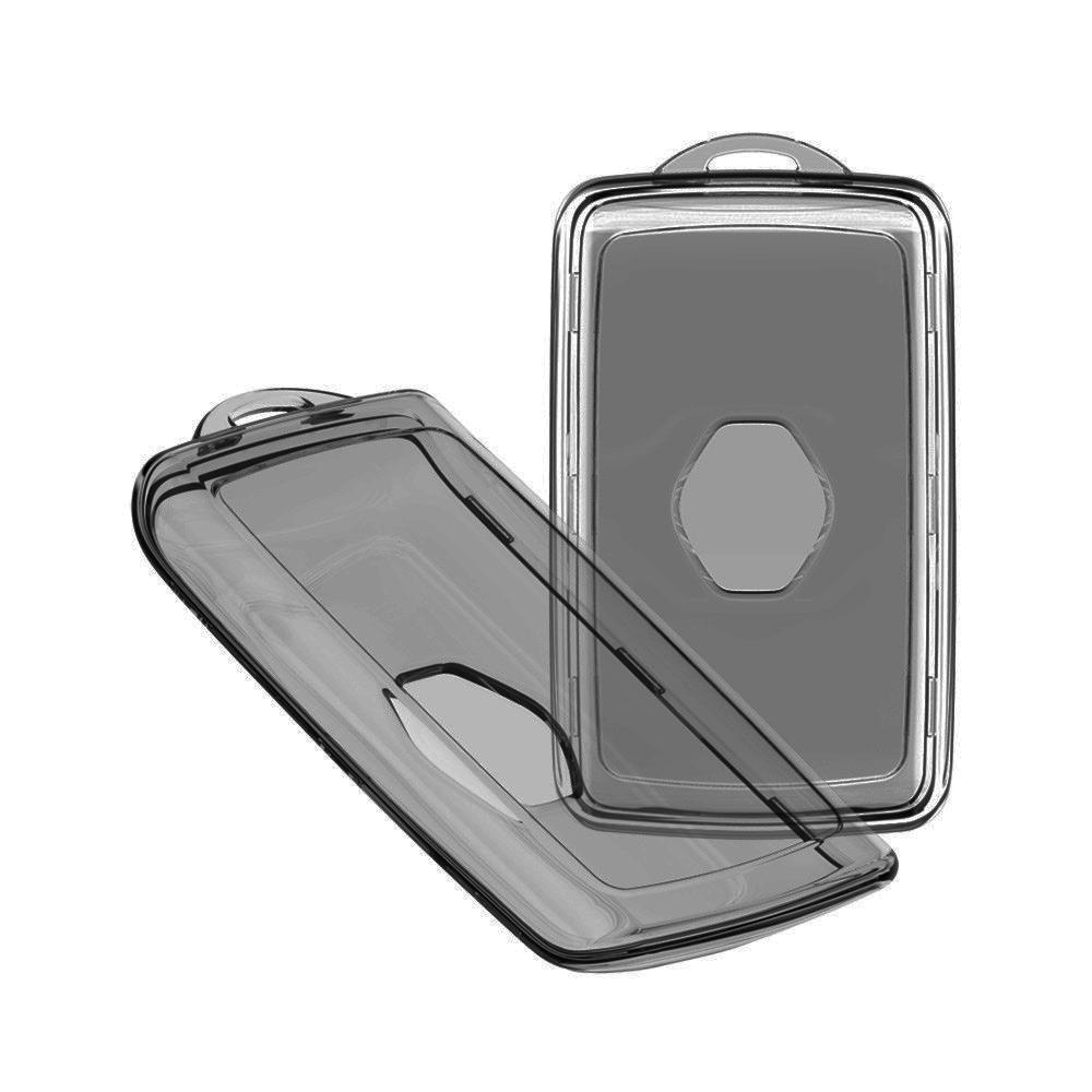 Transparent TPU Car Key Case For Renault Clio 5 Zoe Captur Megane Talisman Espace Koleos Scenic Austral Dacia Sandero Lada Vesta