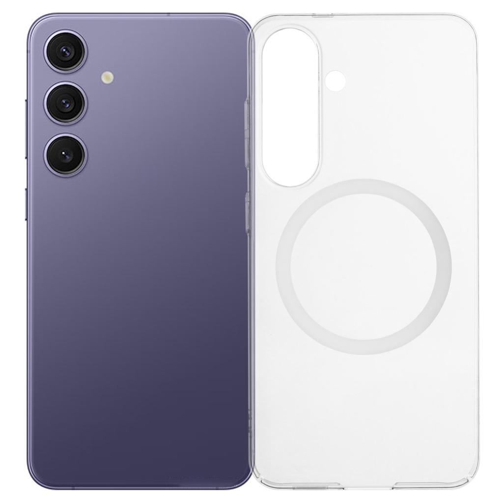 X-LEVEL For Samsung Galaxy S25+ Case Compatible with MagSafe Clear Back Slim Hard PC Phone Cover