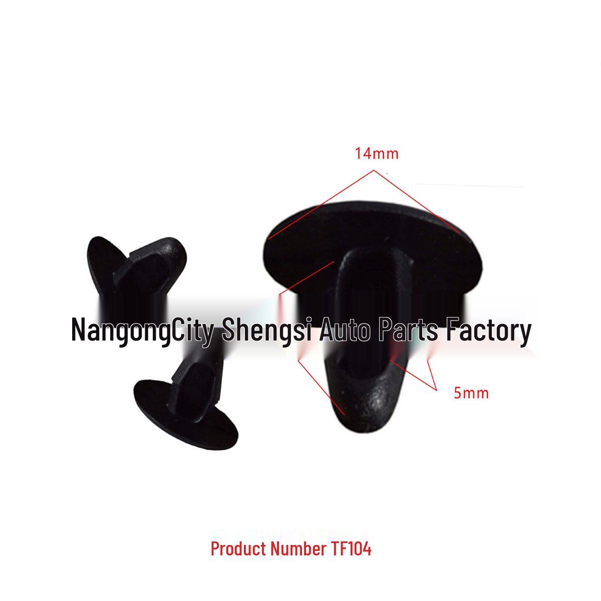 

Toyota Car Door and Window Sealing Rubber Strip Clip Accessory 10000 units