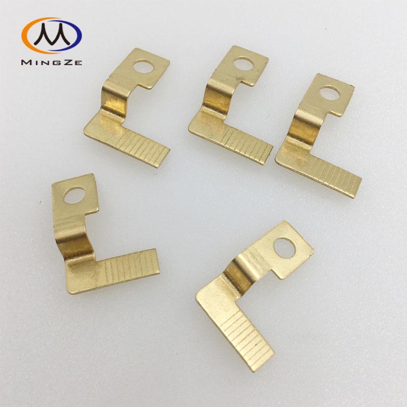 E27 LED Lamp Holder Base with Metal Electrode Clip and Sleeve (No Plastic Shell)