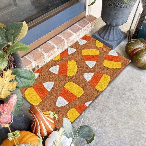 Halloween Home Decoration Atmosphere Mat Entrance Door Mat Kitchen Clown Floor Mat Entrance Mat