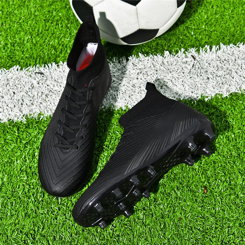 Men Football Shoes Indoor Fast Football Field Boots Training Non-Slip Soccer Shoes FG Comfortable Sneaker Professional Unisex