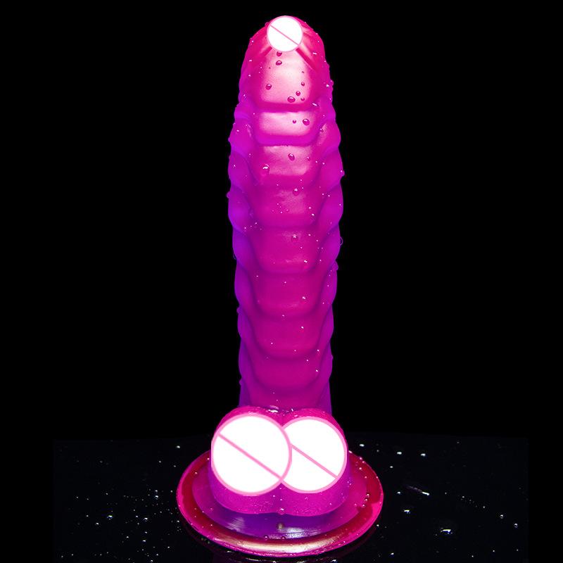 Dinosaur Scales Animal Simulation Dildo Sucker Shaped Dildo Male Female Masturbator Fake Penis Erotic Products